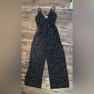 Kaileigh black and white romper